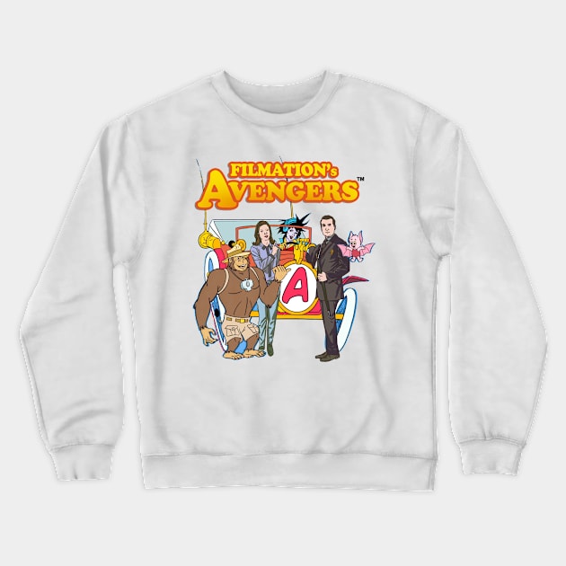 Filmation's The Avengerers! Crewneck Sweatshirt by Andydrewz